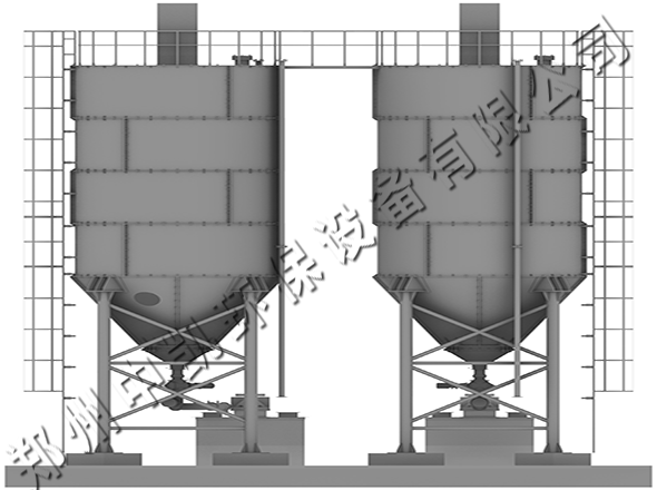 內蒙古150m3石灰加藥系統(tǒng)